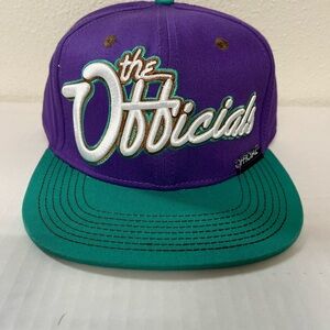 Purple and Green Snapback Hat